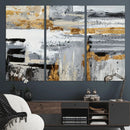 Abstract Painting Canvas Wall Art Print Paint Drip Art Brush