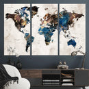 World Map Canvas Print – Framed Travel Map Wall Art for by MyGreatCanvas | Canvas Wall Art Prints | Photo Prints & Wall Decor