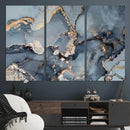 Multipanel Marble Fluid Effect Wall Art Abstract Canvas Wall