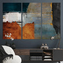 Modern Abstract Canvas Art Canvas Print - Framed and Ready