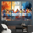 Abstract Watercolor The Last Supper Wall Art by MyGreatCanvas | Canvas Wall Art Prints | Photo Prints & Wall Decor