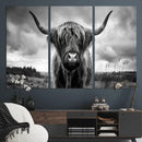 Scottish Cow Wall Art Canvas Print | Longhorn Wall Art | by MyGreatCanvas | Canvas Wall Art Prints | Photo Prints & Wall Decor