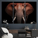Wild Elephant Wall Art Canvas Print, Africa Savannah Wild by MyGreatCanvas | Canvas Wall Art Prints | Photo Prints & Wall Decor