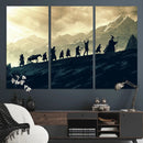 Fellowship Journey Wall Art – Fantasy Adventure Canvas Print by MyGreatCanvas | Canvas Wall Art Prints | Photo Prints & Wall Decor
