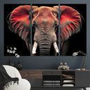 Elephant Wall Art Canvas Print