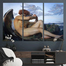 Fallen Angel Wall Art Canvas Print – Classic Art, Framed,