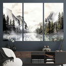 Yosemite Valley Wall Art Canvas Print – Framed and Ready to