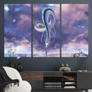 Spirited Away Haku and Chihiro Poster - Anime Lover - Hayao