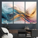 Abstract Flowing Colors Wall Art Canvas Print by MyGreatCanvas | Canvas Wall Art Prints | Photo Prints & Wall Decor