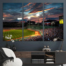 Fenway Park Wall Art Canvas Print | Large Baseball Stadium