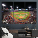 Fenway Park Wall Art Canvas Print | Large Baseball Stadium