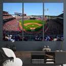 Cincinnati Reds Baseball Canvas Print - American Ball