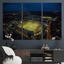 Michigan Wolverines Football Team Print - Michigan Stadium