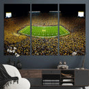 Stadium in Michigan Wall Art Canvas Print, Framed American