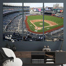 New York Yankees Baseball Team Print - Yankee Stadium Wall