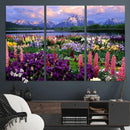 Wildflower Canvas Print – Blooming Floral Meadows with