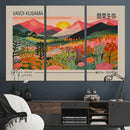 Yayoi Kusama 1986 Wall Art Print - Wabi Sabi Japanese Wall by MyGreatCanvas | Canvas Wall Art Prints | Photo Prints & Wall Decor
