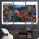 Framed Yayoi Kusama 1986 Wall Art Print – Japanese Wall Art