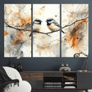 Beautiful Birds Wall Art – Framed Watercolor Branch Canvas by MyGreatCanvas | Canvas Wall Art Prints | Photo Prints & Wall Decor