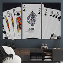 Poker Wall Art - Playing Cards Canvas Wall Art Print - Ace by MyGreatCanvas | Canvas Wall Art Prints | Photo Prints & Wall Decor