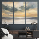 Modern Coastal Artwork with Vibrant Abstract Ocean Waves by MyGreatCanvas | Canvas Wall Art Prints | Photo Prints & Wall Decor
