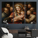 Religious Canvas Wall Art Print - Madonna and Child with by MyGreatCanvas | Canvas Wall Art Prints | Photo Prints & Wall Decor