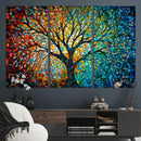 Yggdrasil Tree of Life Wall Art Print | Mosaic Style 3-Panel
