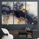 Black Marble Wall Art Canvas Print – Framed Abstract Gold by MyGreatCanvas | Canvas Wall Art Prints | Photo Prints & Wall Decor