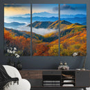Autumn Mountains Wall Art, Vibrant Fall Foliage Landscape by MyGreatCanvas | Canvas Wall Art Prints | Photo Prints & Wall Decor
