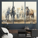 Wild Horses Wall Art Canvas Print, Framed Running Horses Art by MyGreatCanvas | Canvas Wall Art Prints | Photo Prints & Wall Decor