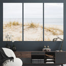 Beach Dunes Wall Art Canvas Print – Framed Serene Coastal