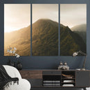Mountain Wall Art – Framed Sunset Landscape Canvas Artwork, by MyGreatCanvas | Canvas Wall Art Prints | Photo Prints & Wall Decor