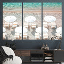 Calm Beach Wall Art – Framed Turquoise Water Canvas Artwork, by MyGreatCanvas | Canvas Wall Art Prints | Photo Prints & Wall Decor