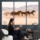 Wild Horse Wall Art Canvas Print – Framed Rustic Western Art by MyGreatCanvas | Canvas Wall Art Prints | Photo Prints & Wall Decor