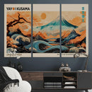 Yayoi Kusama Wall Art Canvas Print – Framed Large Abstract by MyGreatCanvas | Canvas Wall Art Prints | Photo Prints & Wall Decor
