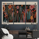 Modern Japanese Wall Art Canvas Print – Framed Abstract