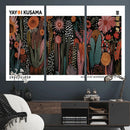 Modern Japanese Wall Art Canvas Print – Framed Abstract