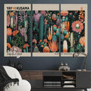 Yayoi Kusama Art Print Canvas – Abstract Mount Fuji Japanese