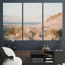 Beach Landscape Wall Art Canvas Print – Framed Sand Dune