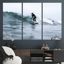 Surfer on Wave Wall Art Canvas Print – Framed Ocean by MyGreatCanvas | Canvas Wall Art Prints | Photo Prints & Wall Decor