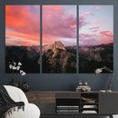 Half Dome Wall Art Canvas Print – Framed Yosemite National