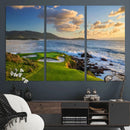Pebble Beach Golf Links Wall Art Canvas Print – Iconic by MyGreatCanvas | Canvas Wall Art Prints | Photo Prints & Wall Decor