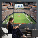 Chicago Bears Soldiers Field Wall Art Canvas Print – Framed