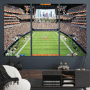 Chicago Bears Soldiers Field Wall Art Canvas Print – Framed