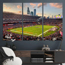 Chicago Bears Soldiers Field Wall Art Canvas Print – Framed