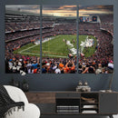 Chicago Bears Soldiers Field Wall Art Canvas Print – Framed by MyGreatCanvas | Canvas Wall Art Prints | Photo Prints & Wall Decor