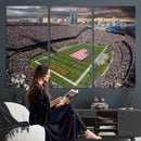 Chicago Bears Soldiers Field Wall Art Canvas Print – Framed
