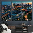Chicago Bears Soldiers Field Wall Art Canvas Print – Framed