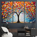 Vibrant Tree of Life Canvas Wall Art – Colorful Abstract by MyGreatCanvas | Canvas Wall Art Prints | Photo Prints & Wall Decor