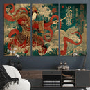 Tsukioka Yoshitoshi Samurai Wall Art – Japanese Katana by MyGreatCanvas | Canvas Wall Art Prints | Photo Prints & Wall Decor
